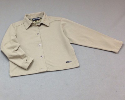 Wms Button French Jacket Rocksalt